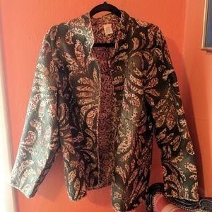 Alfred Dunner Quilted Jacket Plus Size 20w